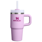 Splash-Resistant FlowState The Quencher H2.O Flowstate Tumbler | Stanley Create D291F - Double-Wall Vacuum Insulated Travel Tumbler with Straw - Soft Orchid
