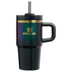 Insulated Travel The Wicked for Good Quencher H2.0 Flowstate Tumbler D247R - Double-Wall Vacuum Insulated Travel Tumbler with Straw - Elphaba For Good