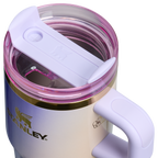 Insulated Travel The Wicked for Good Quencher H2.0 Flowstate Tumbler D247R - Double-Wall Vacuum Insulated Travel Tumbler with Straw Detail