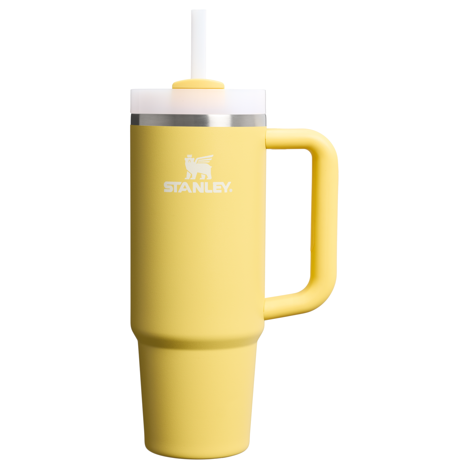Insulated Travel The Quencher H2.0 Flowstate Tumbler | Stanley Create D331C - FlowState 3-Position Lid Insulated Travel Mug - Daffodil