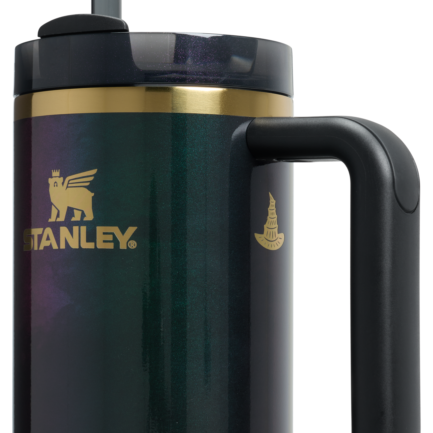 Insulated Travel The Wicked for Good Quencher H2.0 Flowstate Tumbler D246P - Double-Wall Vacuum Insulated Travel Tumbler with Straw Detail