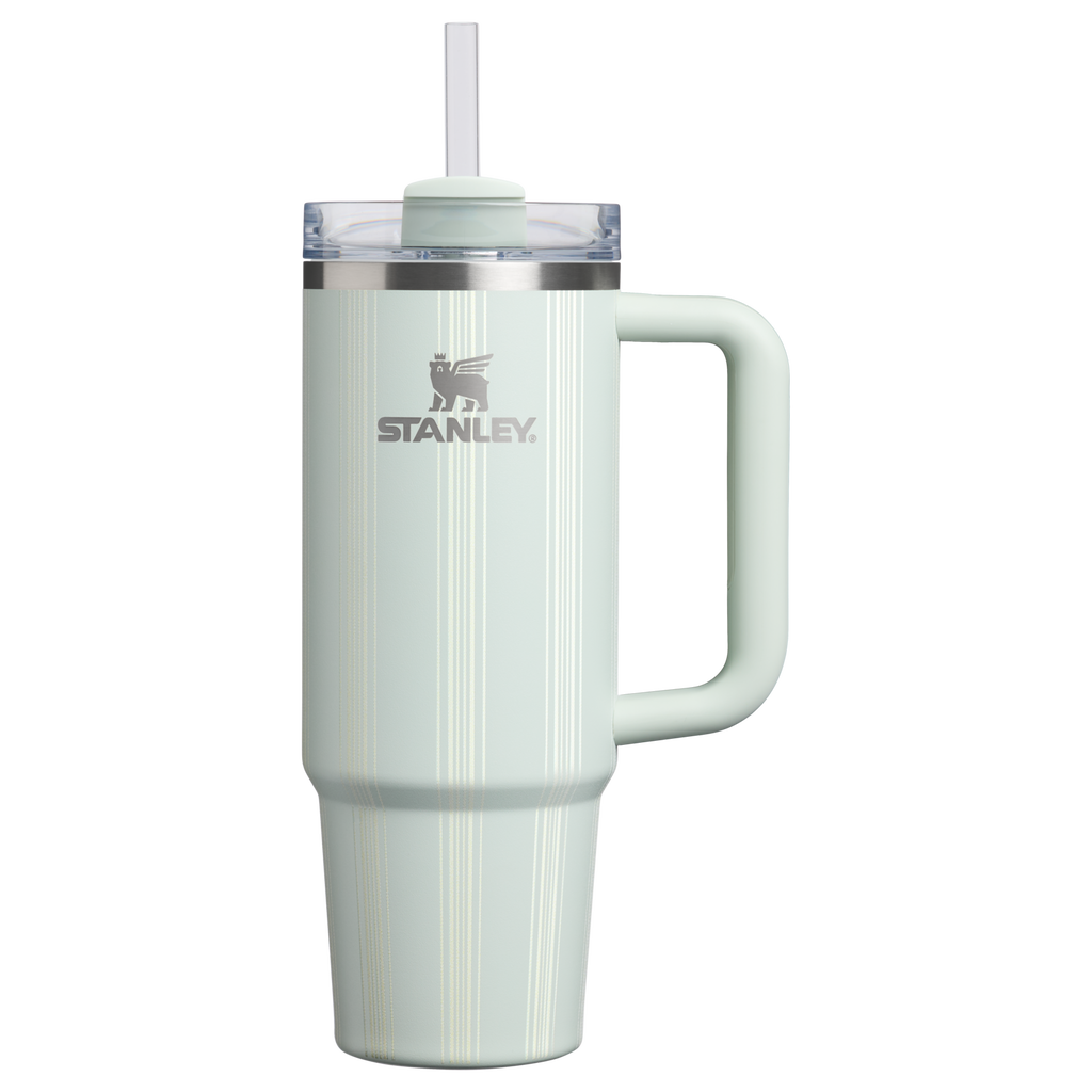 Car-Cup Friendly The Quencher H2.0 Flowstate Tumbler D343V - FlowState 3-Position Lid Insulated Travel Mug - Mist Picnic Stripe
