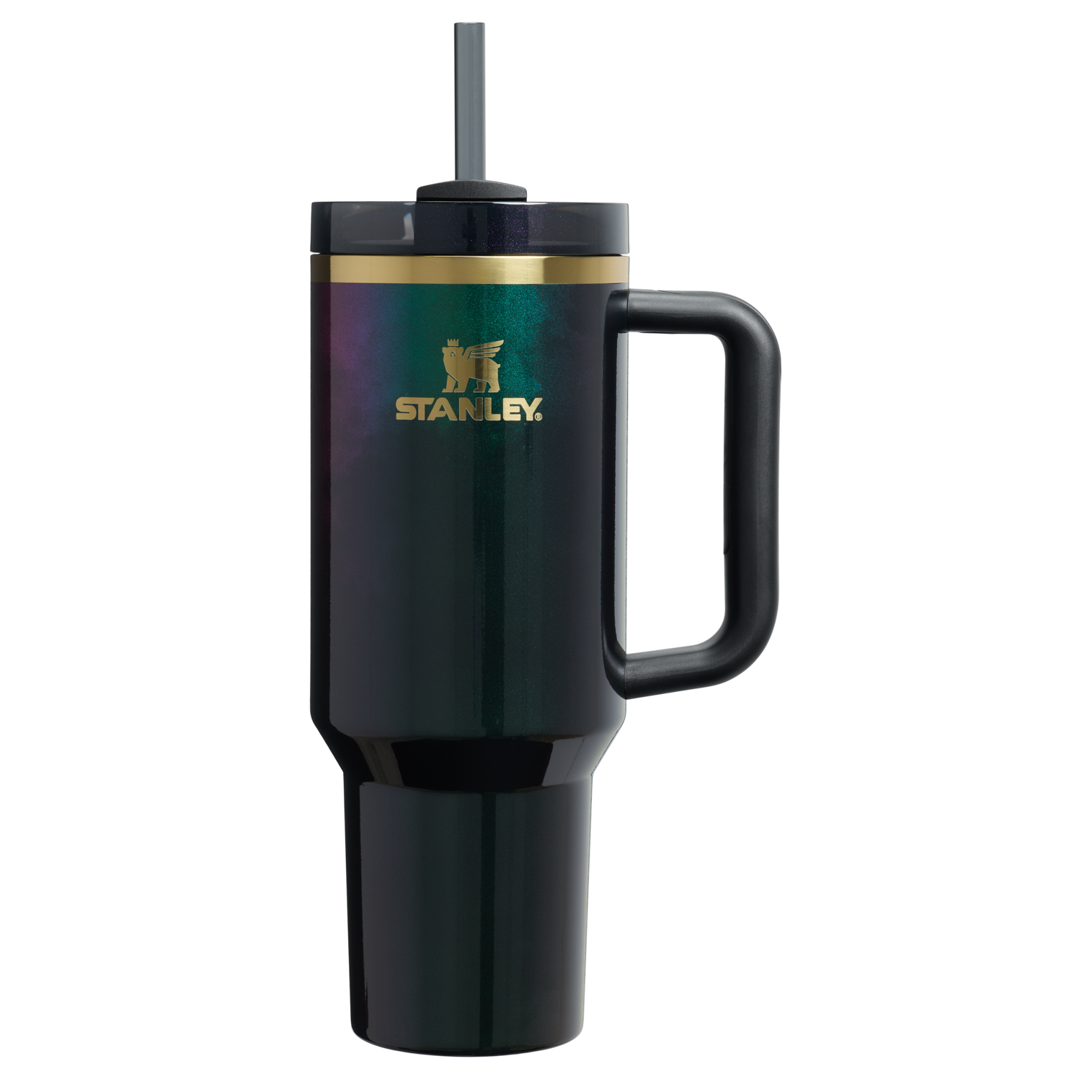 Splash-Resistant FlowState The Wicked for Good Quencher H2.0 Flowstate Tumbler D245R - Premium Stainless Steel Straw Cup for All-Day Hydration - Elphaba For Good