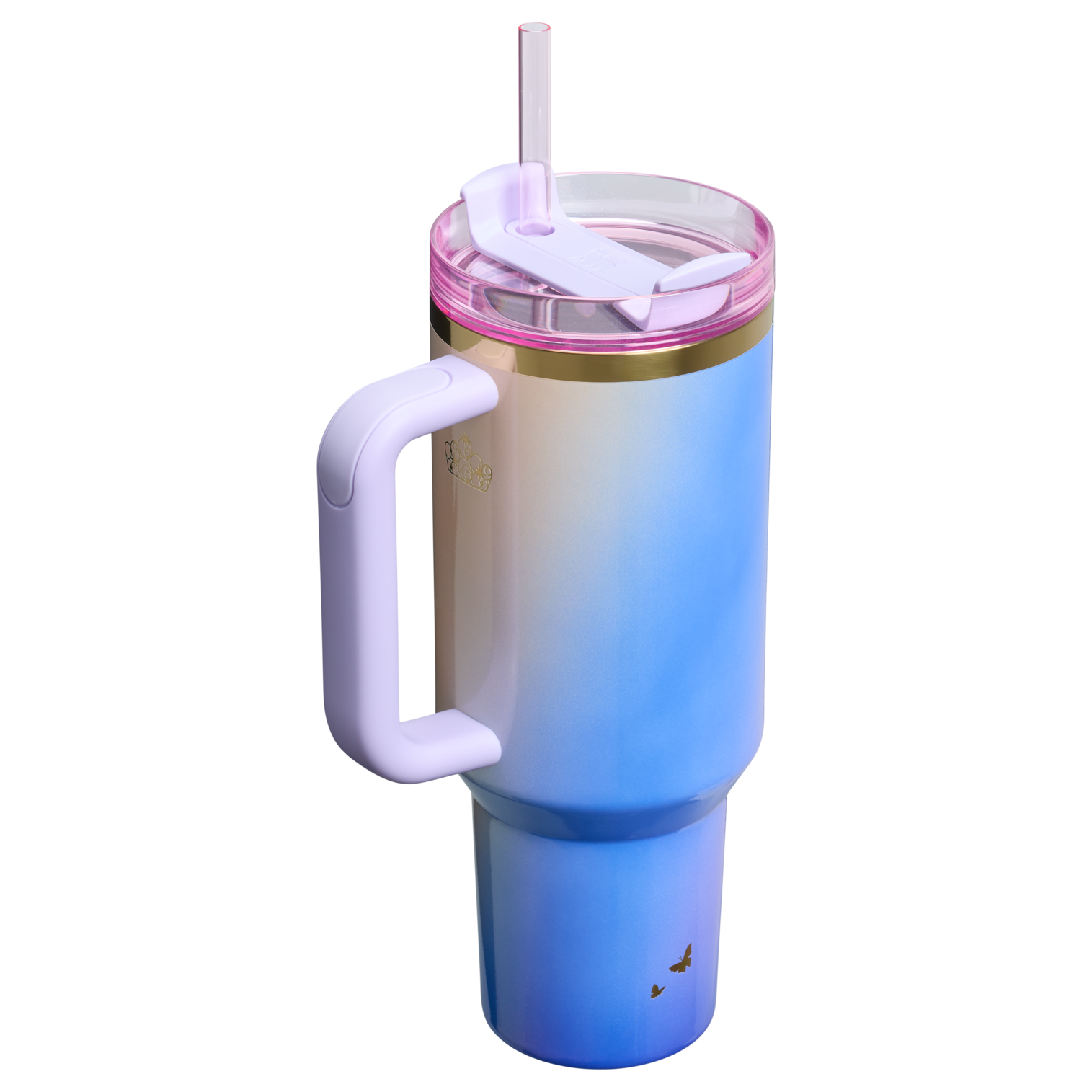 Splash-Resistant FlowState The Wicked for Good Quencher H2.0 Flowstate Tumbler D245R - Premium Stainless Steel Straw Cup for All-Day Hydration Detail