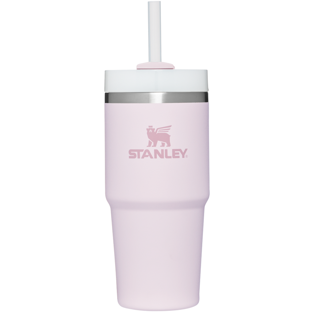 Splash-Resistant FlowState The Quencher H2.0 Flowstate Tumbler D214X - FlowState 3-Position Lid Insulated Travel Mug - Rose Quartz 2.0