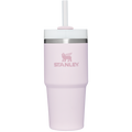 Splash-Resistant FlowState The Quencher H2.0 Flowstate Tumbler D214X - FlowState 3-Position Lid Insulated Travel Mug - Rose Quartz 2.0