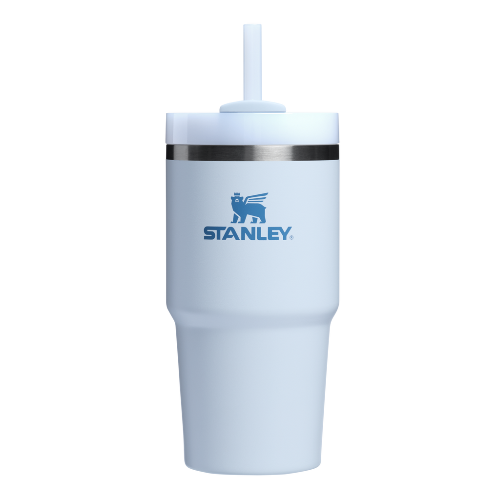 Car-Cup Friendly The Quencher H2.0 Flowstate Tumbler D030T - Double-Wall Vacuum Insulated Travel Tumbler with Straw - Glacier
