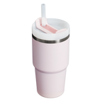 Car-Cup Friendly The Quencher H2.0 Flowstate Tumbler D030T - Double-Wall Vacuum Insulated Travel Tumbler with Straw Detail