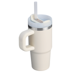 Splash-Resistant FlowState The Quencher H2.O Flowstate Tumbler | Stanley Create D291F - Double-Wall Vacuum Insulated Travel Tumbler with Straw Detail