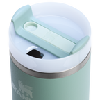 Splash-Resistant FlowState The Quencher H2.0 Flowstate Tumbler D214X - FlowState 3-Position Lid Insulated Travel Mug Detail