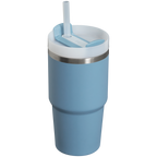 Car-Cup Friendly The Quencher H2.0 Flowstate Tumbler D030T - Double-Wall Vacuum Insulated Travel Tumbler with Straw Detail