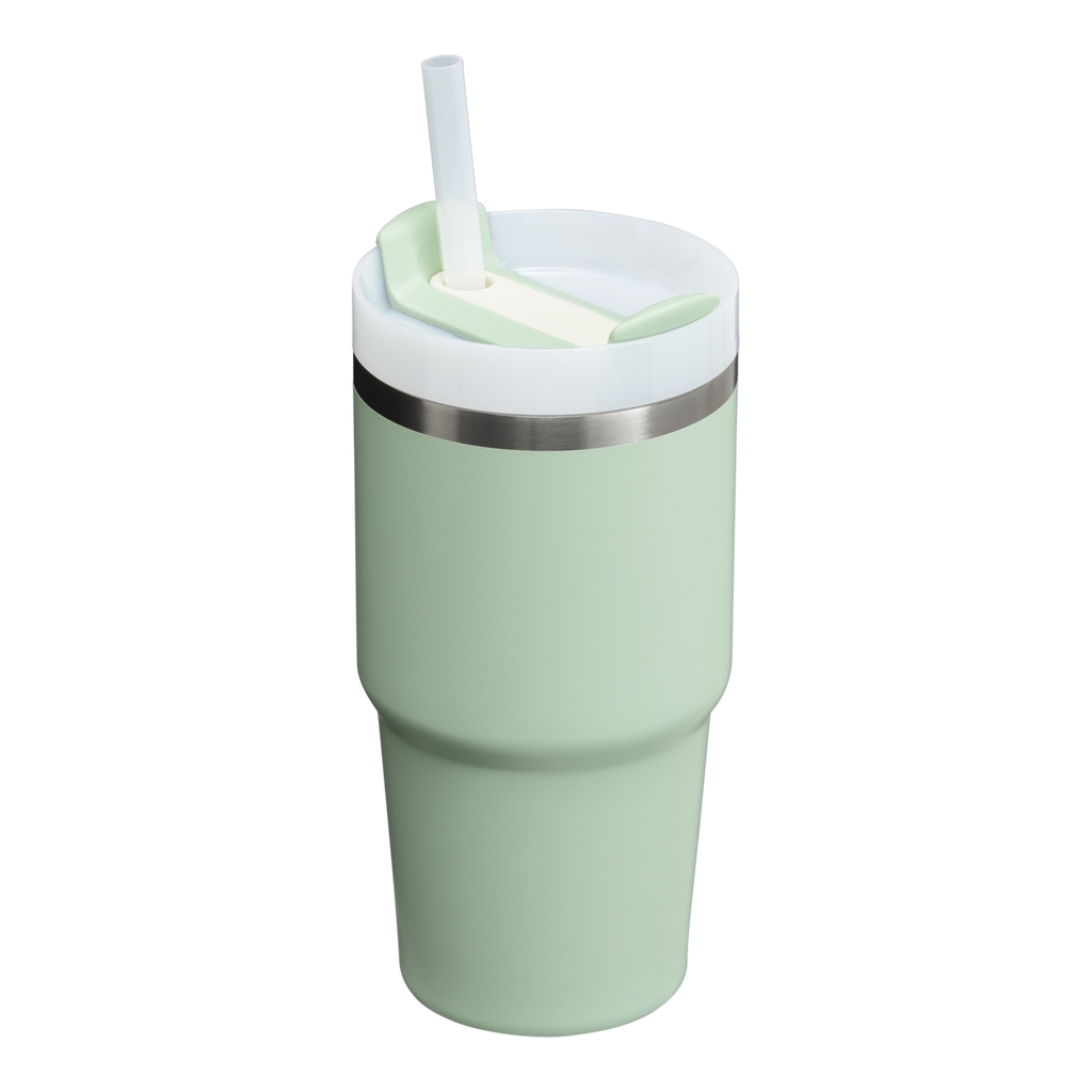 Car-Cup Friendly The Quencher H2.0 Flowstate Tumbler D030T - Double-Wall Vacuum Insulated Travel Tumbler with Straw Detail