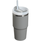 Car-Cup Friendly The Quencher H2.0 Flowstate Tumbler D030T - Double-Wall Vacuum Insulated Travel Tumbler with Straw Detail