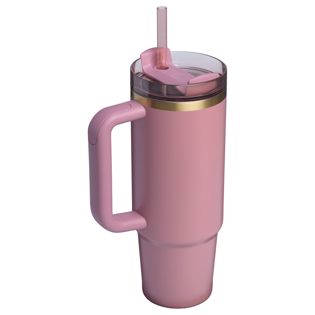 Insulated Travel The Quencher H2.0 Flowstate Tumbler | Stanley Create D331C - FlowState 3-Position Lid Insulated Travel Mug Detail