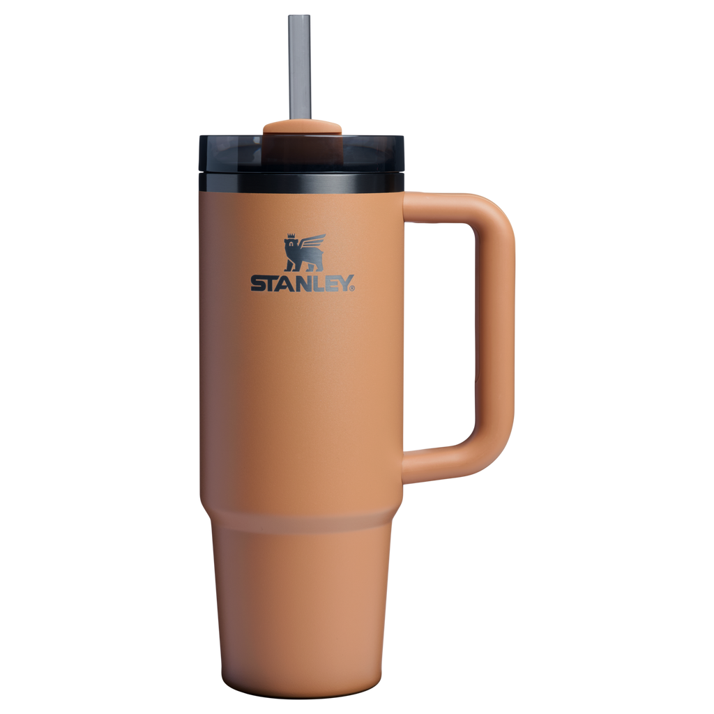 Insulated Travel The Quencher H2.0 Flowstate Tumbler | Stanley Create D331C - FlowState 3-Position Lid Insulated Travel Mug - Camel