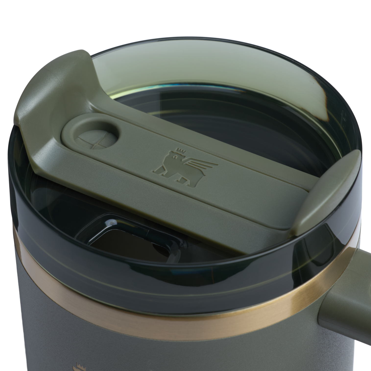 Insulated Travel The Quencher H2.0 Flowstate Tumbler | Stanley Create D331C - FlowState 3-Position Lid Insulated Travel Mug Detail