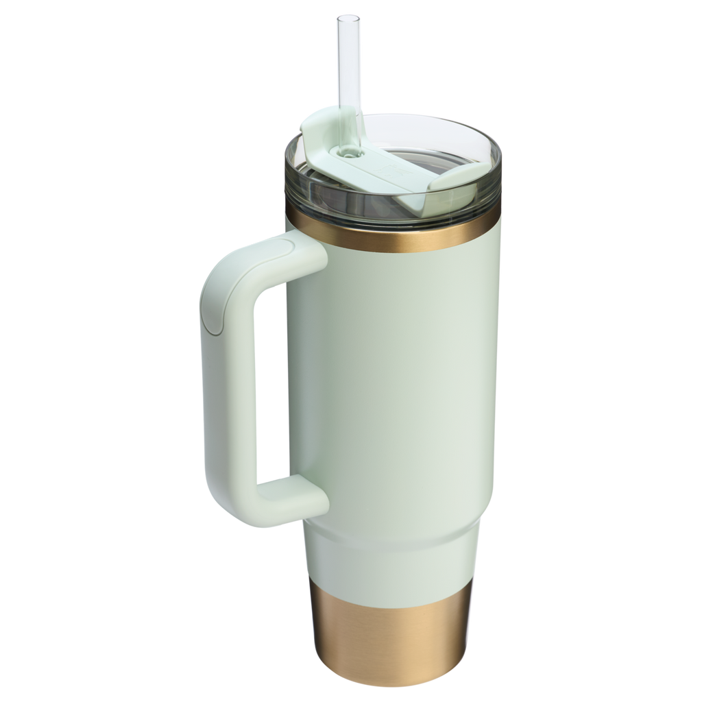 Insulated Travel The Quencher H2.0 Flowstate Tumbler | Stanley Create D331C - FlowState 3-Position Lid Insulated Travel Mug Detail