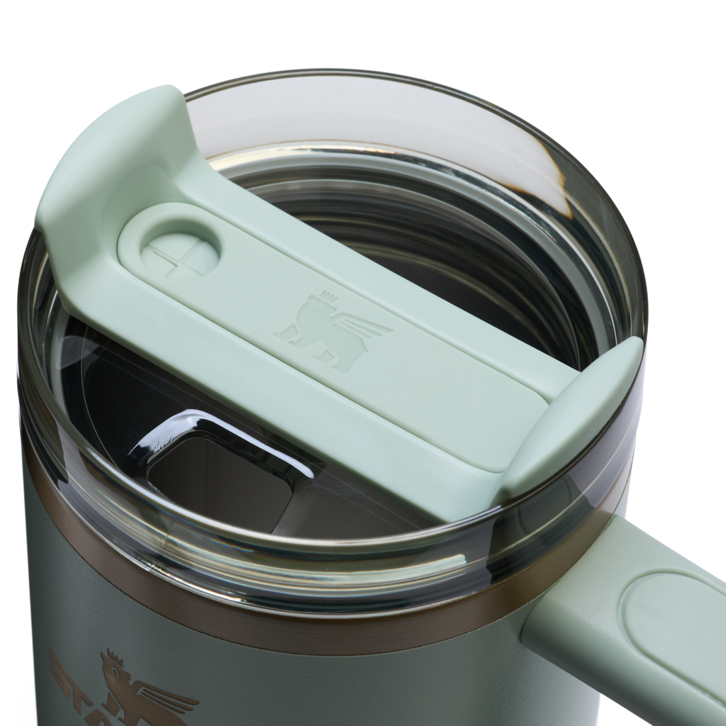 Insulated Travel The Quencher H2.0 Flowstate Tumbler | Stanley Create D331C - FlowState 3-Position Lid Insulated Travel Mug Detail