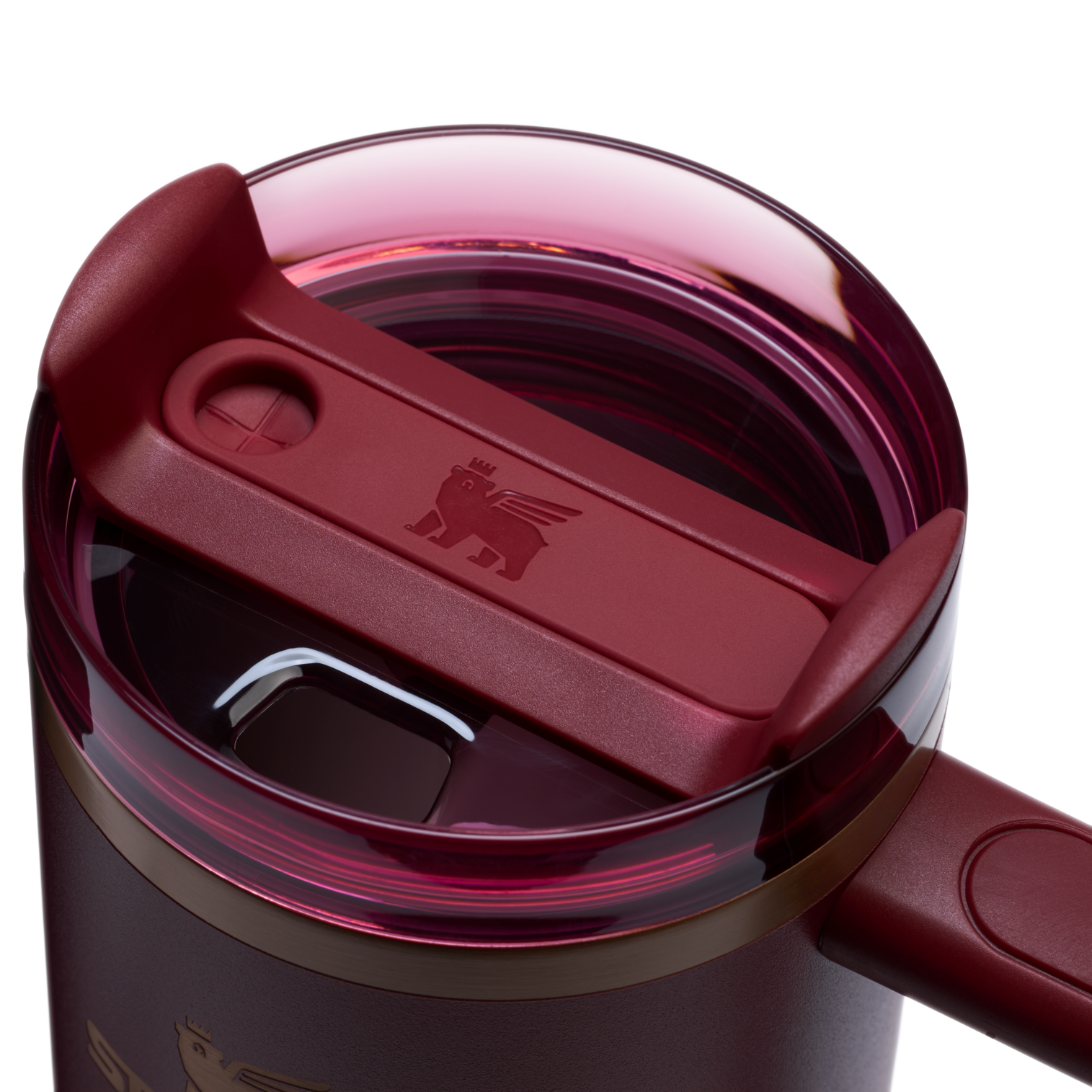 Insulated Travel The Quencher H2.0 Flowstate Tumbler | Stanley Create D331C - FlowState 3-Position Lid Insulated Travel Mug Detail
