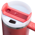 Car-Cup Friendly The Quencher H2.0 Flowstate Tumbler D030T - Double-Wall Vacuum Insulated Travel Tumbler with Straw Detail