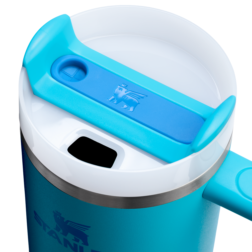 Car-Cup Friendly The Quencher H2.0 Flowstate Tumbler D030T - Double-Wall Vacuum Insulated Travel Tumbler with Straw Detail