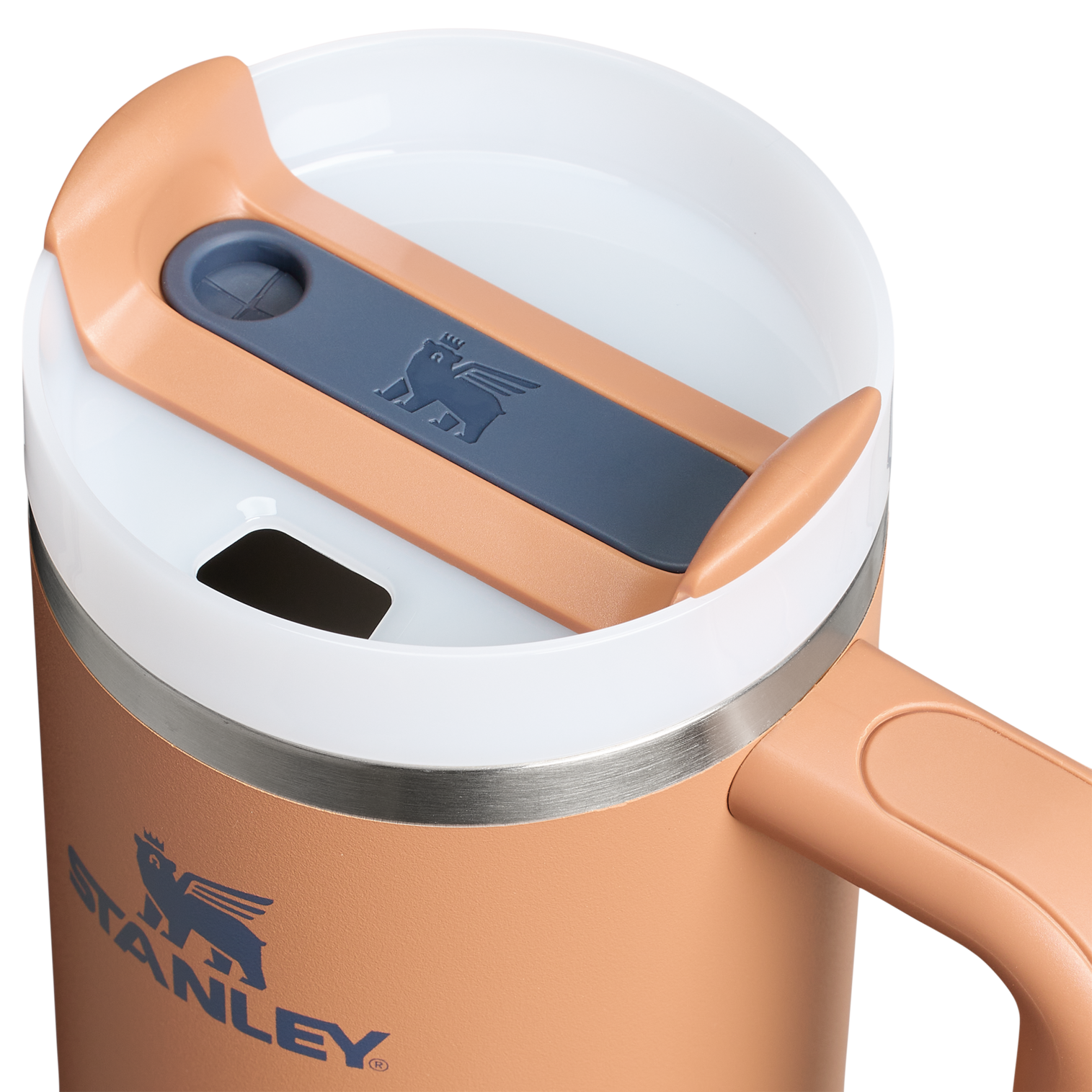 Insulated Travel The Quencher H2.0 Flowstate Tumbler | Stanley Create D331C - FlowState 3-Position Lid Insulated Travel Mug Detail