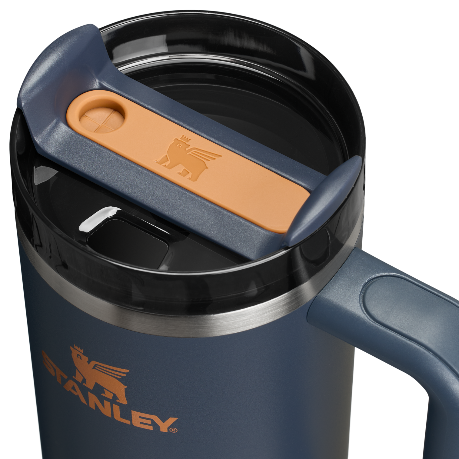 Car-Cup Friendly The Quencher H2.0 Flowstate Tumbler D030T - Double-Wall Vacuum Insulated Travel Tumbler with Straw Detail