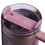 Splash-Resistant FlowState The Quencher H2.0 Flowstate Tumbler  | Stanley Create D332L - 40oz Large Capacity Car-Cup Friendly Quencher Detail