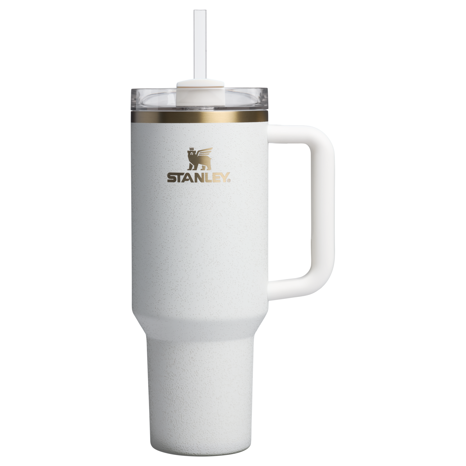 Splash-Resistant FlowState The Quencher H2.0 Flowstate Tumbler  | Stanley Create D332L - 40oz Large Capacity Car-Cup Friendly Quencher Detail