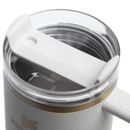 Splash-Resistant FlowState The Quencher H2.0 Flowstate Tumbler  | Stanley Create D332L - 40oz Large Capacity Car-Cup Friendly Quencher Detail
