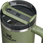 Double-Wall Vacuum The Quencher H2.0 Flowstate Tumbler D050X - FlowState 3-Position Lid Insulated Travel Mug Detail