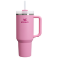 Splash-Resistant FlowState The Quencher H2.0 Flowstate Tumbler  | Stanley Create D332L - 40oz Large Capacity Car-Cup Friendly Quencher - Peony