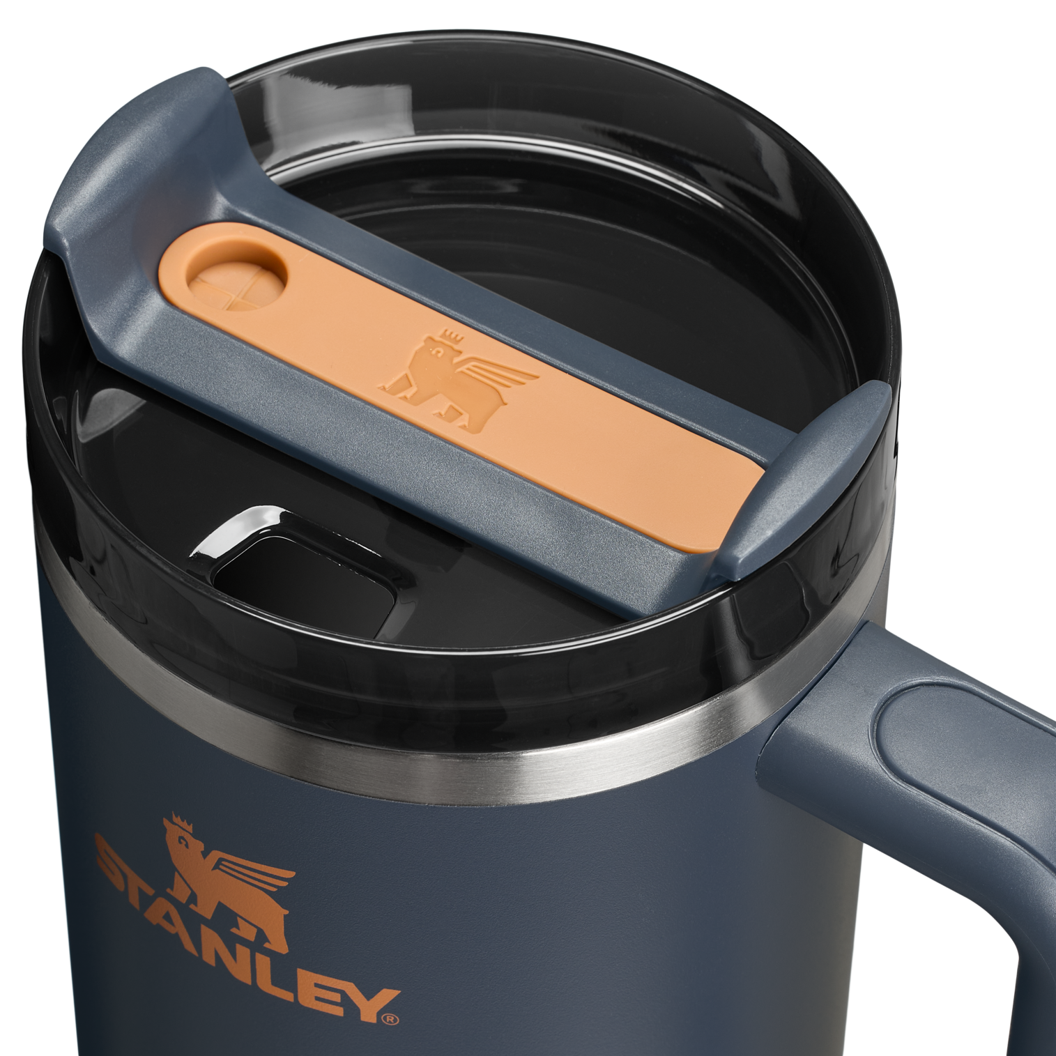 Double-Wall Vacuum The Quencher H2.0 Flowstate Tumbler D050X - FlowState 3-Position Lid Insulated Travel Mug Detail