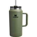 Splash-Resistant FlowState The Quencher H2.0 Flowstate Tumbler D365U - 40oz Large Capacity Car-Cup Friendly Quencher - Dried Pine
