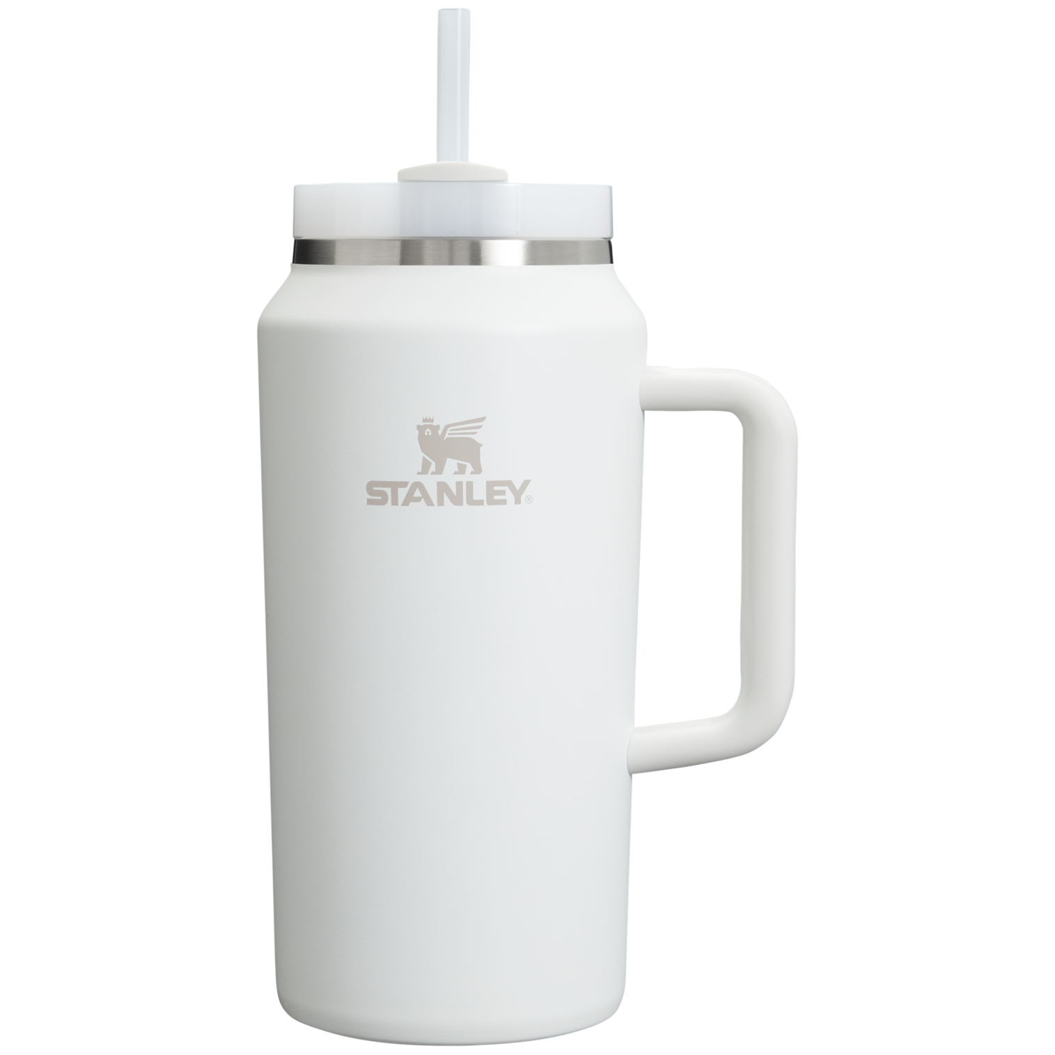 Splash-Resistant FlowState The Quencher H2.0 Flowstate Tumbler D365U - 40oz Large Capacity Car-Cup Friendly Quencher - Frost