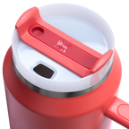 Splash-Resistant FlowState The Quencher H2.0 Flowstate Tumbler D365U - 40oz Large Capacity Car-Cup Friendly Quencher Detail