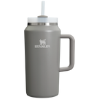 Splash-Resistant FlowState The Quencher H2.0 Flowstate Tumbler D365U - 40oz Large Capacity Car-Cup Friendly Quencher - Stone