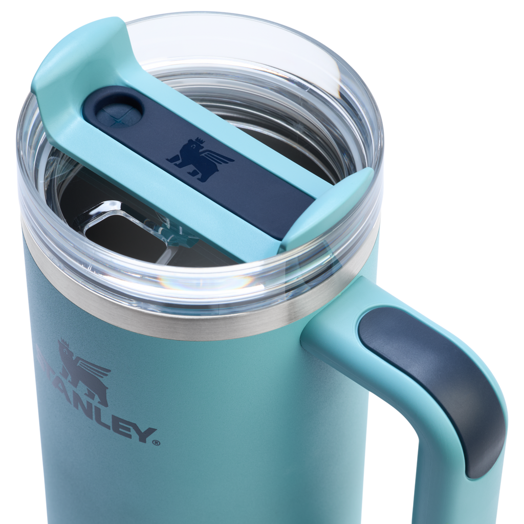 Insulated Travel The Quencher H2.0 Flowstate Tumbler | Stanley Create D331C - FlowState 3-Position Lid Insulated Travel Mug Detail