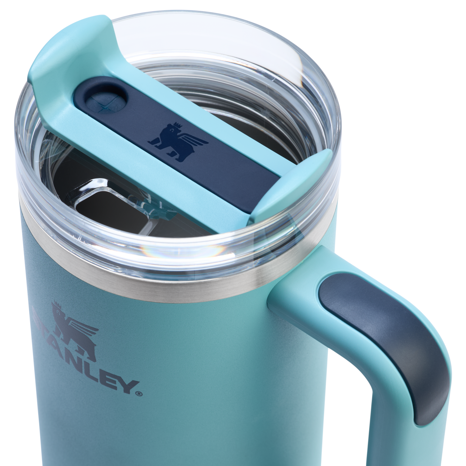 Insulated Travel The Quencher H2.0 Flowstate Tumbler | Stanley Create D331C - FlowState 3-Position Lid Insulated Travel Mug Detail