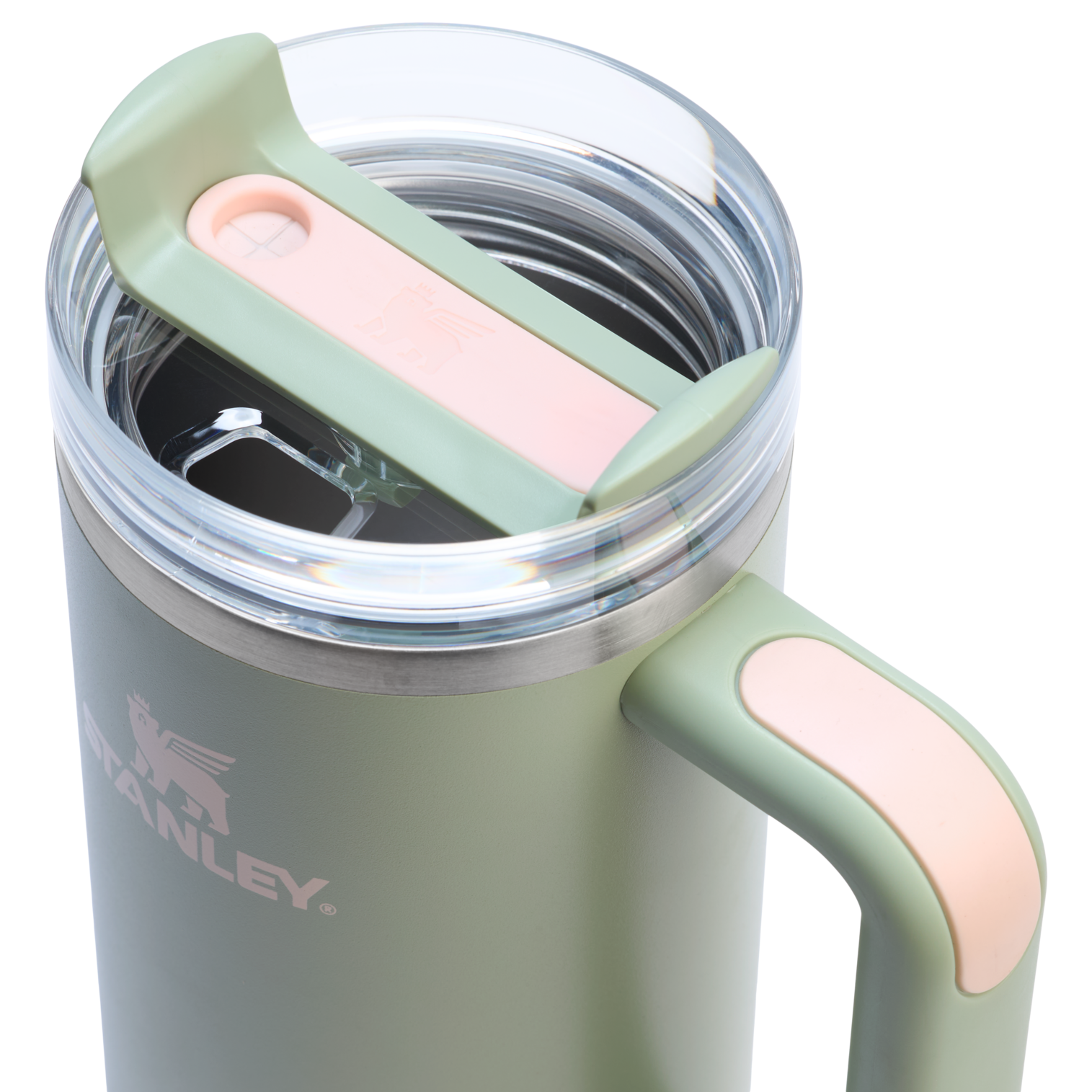 Insulated Travel The Quencher H2.0 Flowstate Tumbler | Stanley Create D331C - FlowState 3-Position Lid Insulated Travel Mug Detail