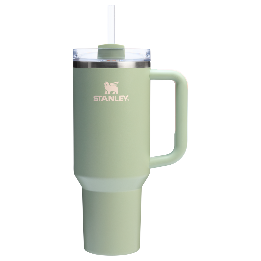 Splash-Resistant FlowState The Quencher H2.0 Flowstate Tumbler  | Stanley Create D332L - 40oz Large Capacity Car-Cup Friendly Quencher Detail