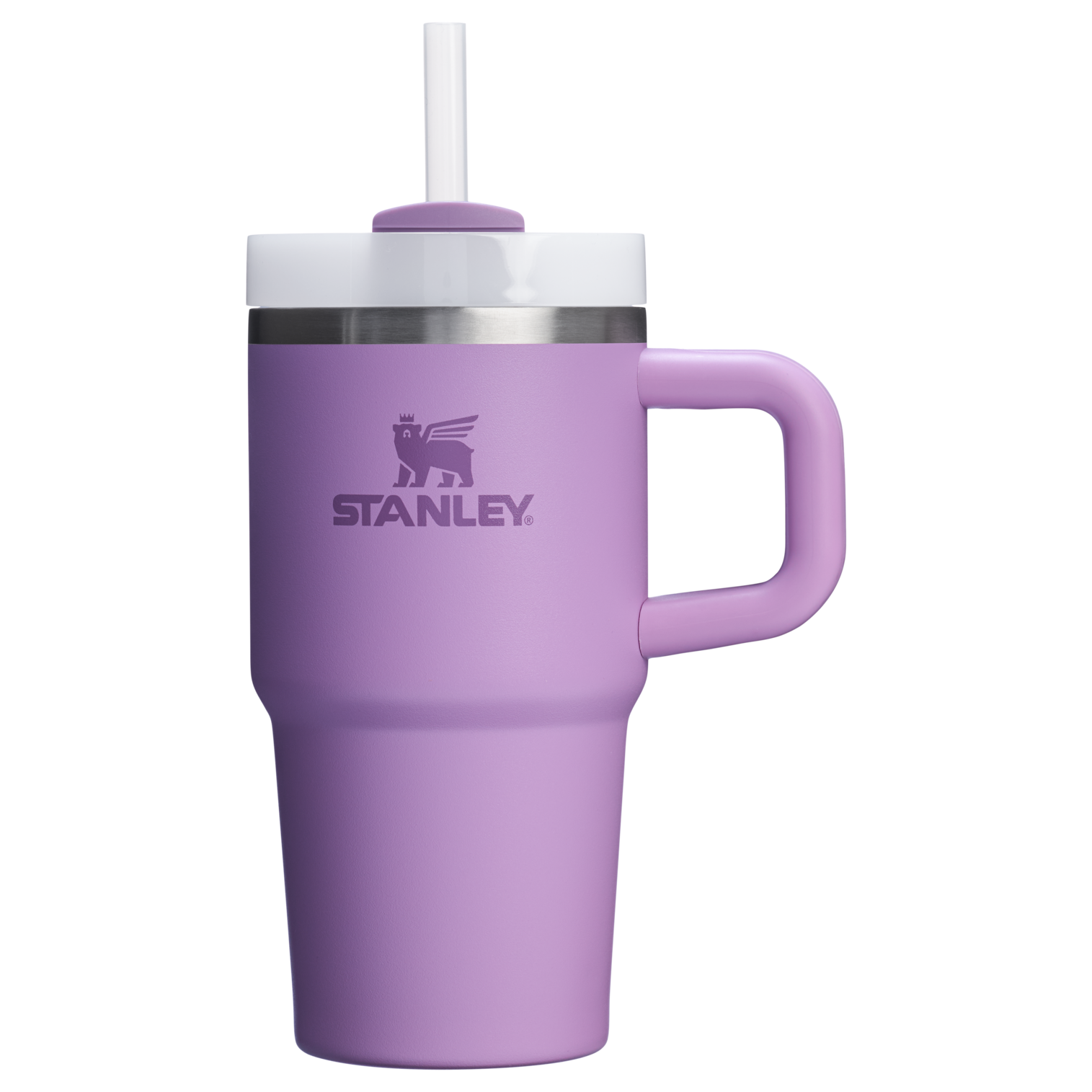 Car-Cup Friendly The Quencher H2.O Flowstate Tumbler with Handle | Stanley Create D309N - 40oz Large Capacity Car-Cup Friendly Quencher Detail