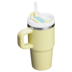Car-Cup Friendly The Quencher H2.O Flowstate Tumbler with Handle | Stanley Create D309N - 40oz Large Capacity Car-Cup Friendly Quencher Detail