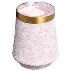 Shatterproof Luxury Stanley 1913 x LoveShackFancy Holiday Reserve Wine Tumbler D204X - Reserve Collection Stainless Steel Whiskey Cup Detail