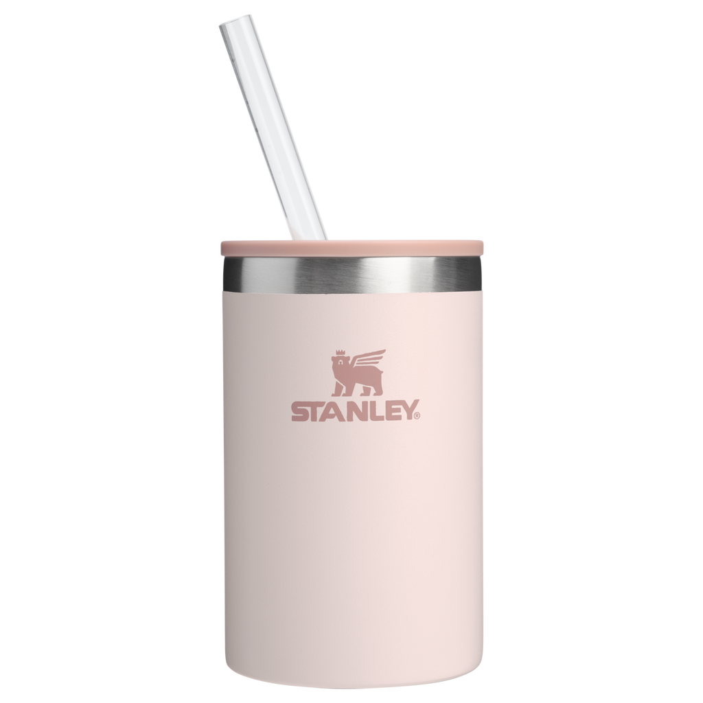 Heavy-Duty Tote The Everyday Can Cooler Cup | Stanley Create D313H - Compact All-Weather Soft-Sided Cooler Backpack - Rose Quartz