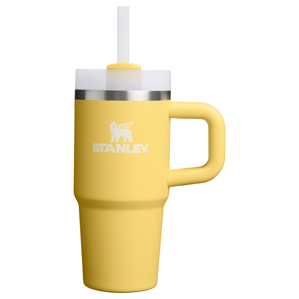 Splash-Resistant FlowState The Quencher H2.O Flowstate Tumbler D068Z - Premium Stainless Steel Straw Cup for All-Day Hydration - Daffodil