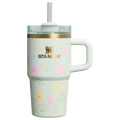 Double-Wall Vacuum The Easter Quencher H2.0  Flowstate Tumbler D259S - FlowState 3-Position Lid Insulated Travel Mug - Spring Blossoms