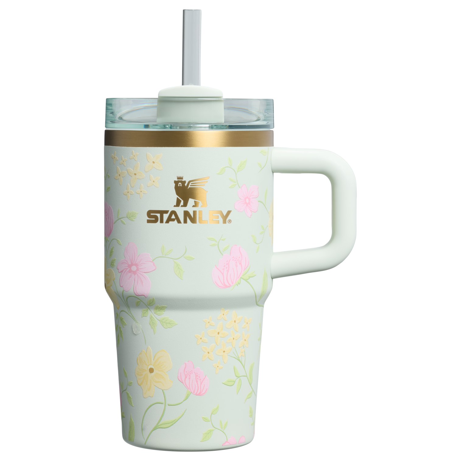 Double-Wall Vacuum The Easter Quencher H2.0  Flowstate Tumbler D259S - FlowState 3-Position Lid Insulated Travel Mug - Spring Blossoms