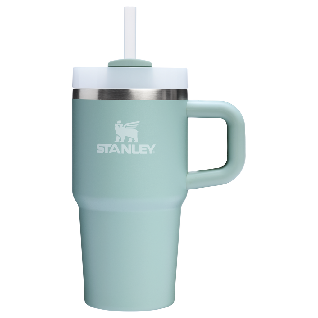 Car-Cup Friendly The Quencher H2.0 Flowstate Tumbler D030T - Double-Wall Vacuum Insulated Travel Tumbler with Straw Detail