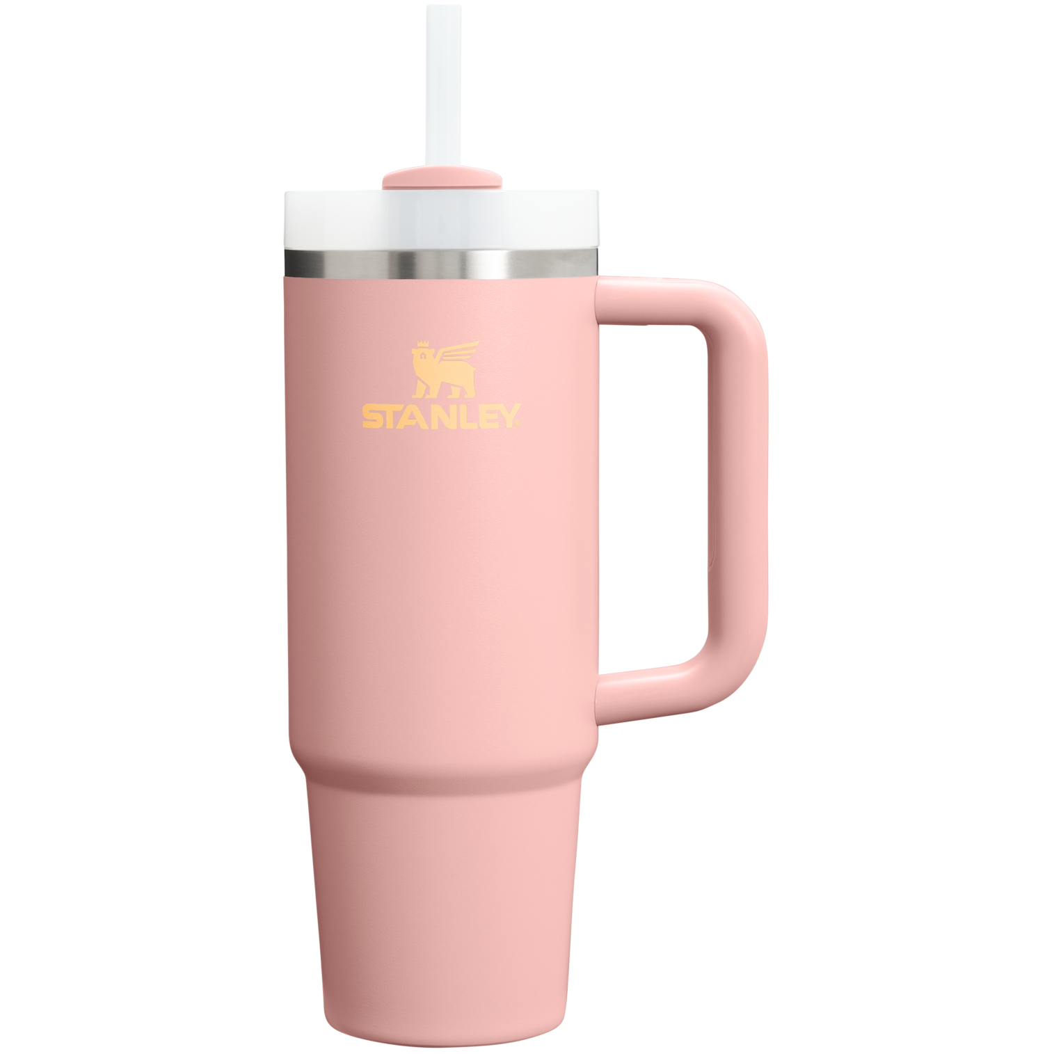Insulated Travel The Quencher H2.0 Flowstate Tumbler | Stanley Create D331C - FlowState 3-Position Lid Insulated Travel Mug - Peach Rose